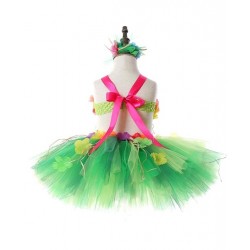 Size is OneSize Baby Girl 1St Birthday Outfit Luau Hawaiian Grass Skirt Dress