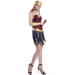 Size is OneSize Sexy Justice League Wonder Woman Halloween Costume Ruby Cosplay