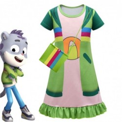 Size is 2T-3T(100cm) Sam Snow from The Creature Cases Short Sleeve Pajamas nightgown For kids girls
