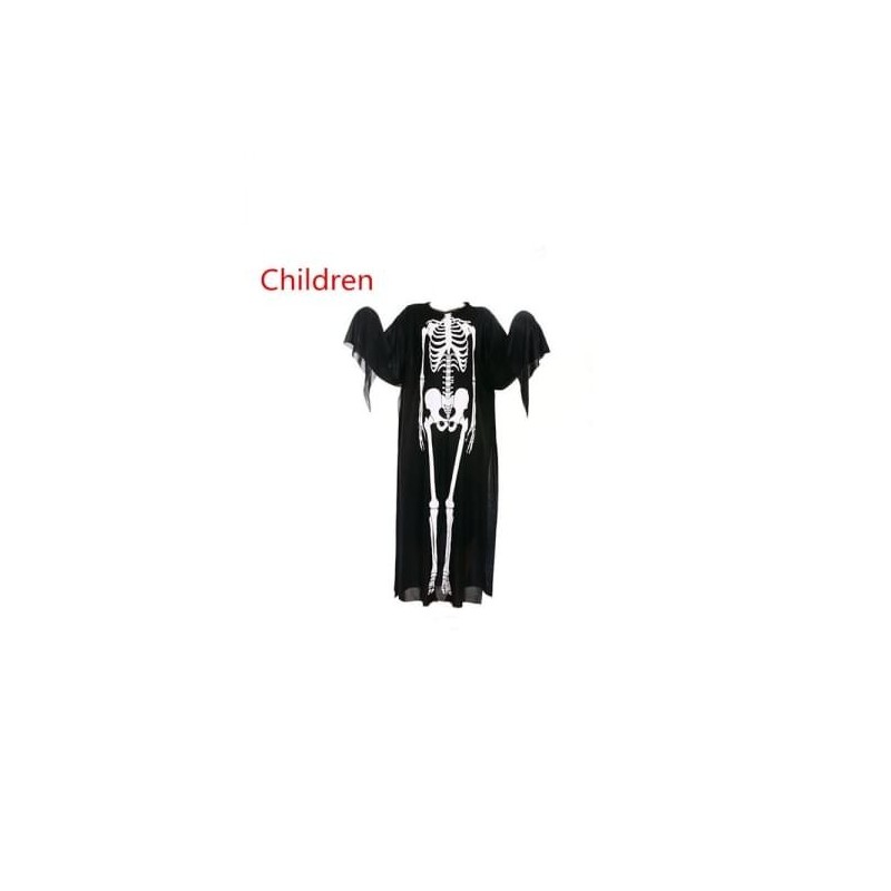Color is 4 Boys Horrible Halloween Cosplay Skeleton Ghost Costumes Kids