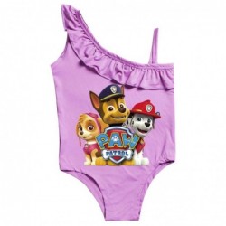 Size is 2T-3T(100cm) Chase PAW Patrol 1 Piece Summer Swimsuit For girls Sling Swimsuit High Waisted