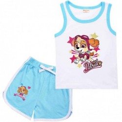 Size is 2T-3T(100cm) Skye PAW Patrol Sleeveless Shirt And Short Sets Summer Outfits For kids girls