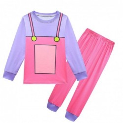 Size is 4T-5T(110cm) Jax form The Amazing Digital Circus Long Sleeve Pajamas For kids 2 Pieces Costumes with mask