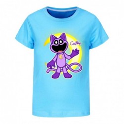 Size is 3T-4T(110cm) Smiling Critters Short Sleeves T-Shirt Summer Outfits For Boys and girls black