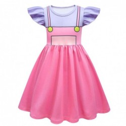 Size is 2T-3T(100cm) The Amazing Digital Circus Jax summer Dress For Girls Flutter Sleeve A Line Summer Outfits