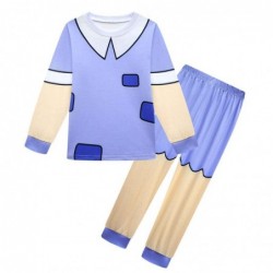 Size is 4T-5T(110cm) Ragatha form The Amazing Digital Circus Long Sleeve Pajamas For kids 2 Pieces Costumes with mask
