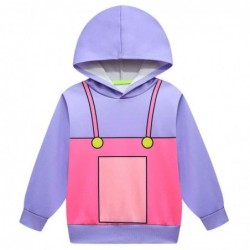 Size is 3T-4T(110cm) The Amazing Digital Circus Jax Costumes Long Sleeve hoodie for kids Sweatshirts purple