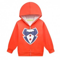 Size is 4T-5T(110cm) Gangle The Amazing Digital Circus Long Sleeve Zipper Front hoodie for kids