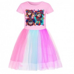 Size is 2T-3T(110cm) For girls The Amazing Digital Circus Pomni Rainbow tulle mesh dress