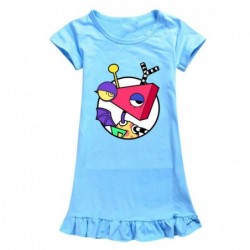 Size is 2T-3T(110cm) The Amazing Digital Circus Zooble nightdress for girls Short Sleeves summer dress