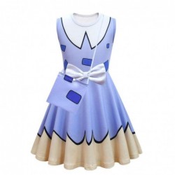 Size is 4T-5T(110cm) For girls The Amazing Digital Circus Ragatha Sleeveless dress Birthday Outfits