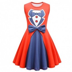 Size is 4T-5T(110cm) For girls The Amazing Digital Circus Caine Sleeveless dress Birthday Outfits