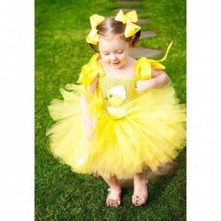 Size is S(2-3T) Easter Chicken Tutu Outfit For Girls Little Chicken tutu Dresses With Bow hair clip