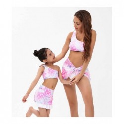 Size is Adult-S toddler mermaid swimsuit adult New sexy mother-daughter bikini