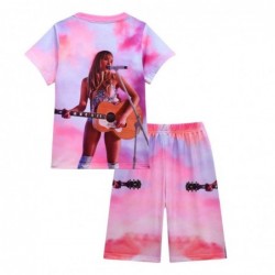 Size is 2T-3T(100cm) taylor swift Short Sleeve two-piece summer Pajamas For Toddler Girls size 7-8