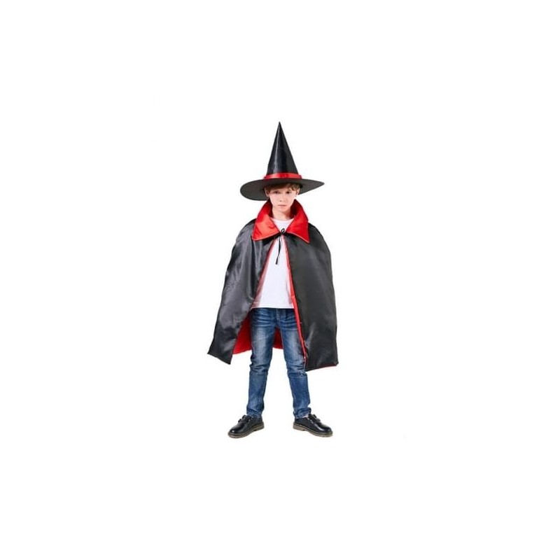 Color is 2 Boys Stylish Cool Halloween Magic Cloak Witch Costumes Kids