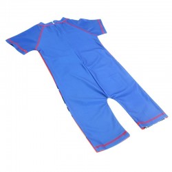 Size is (3T-4T)/XS Iron Man Swimsuit Print One Piece Boys Swimsuit Blue