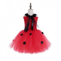 Size is 3T Baby Girl Ladybug Tutu Costume Dress 1St Birthday Outfit