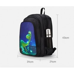 Size is OneSize Black Raya and The Last Dragon kids School backpack with shoulder straps