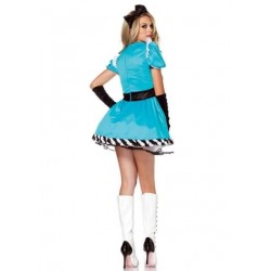 Size is S Lolita Sexy Charming Alice in Wonderland Costume Blue