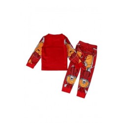 Size is 1T-2T  Iron Man Long Sleeve Halloween Pajama Costumes Boys  Kids