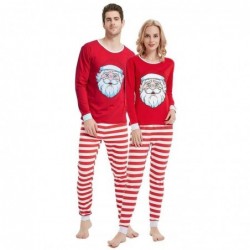 Size is 1T-2T Santa Claus Print Matching Family Christmas Pyjamas Set