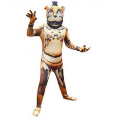 Size is 5T-6T Cosplay Five Nights at Freddy's Halloween Costumes  For Kids