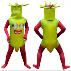 Size is 110cm Cosplay SCP Banana Eater Halloween Costumes Jumpsuit For Kids