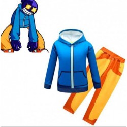 Size is 110cm Friday Night Funkin Whitty Long Sleeve Hooded Sweatshirt Halloween Costumes For kids