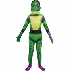 Size is 120cm Five nights at freddy's The Bear Halloween Costumes Jumpsuit For Kids