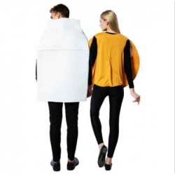 Size is M Cosplay cookies&milk Couple Halloween Costumes 2021 Funny Food Adult Bodysuit