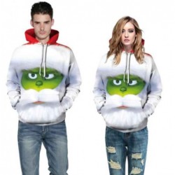 Size is S Plus Size For Couples   Halloween Costumes The Grinch 3D Printed Hoodie  Long Sleeve Sweatshirt