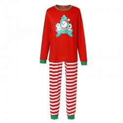 Size is 1T-2T Pants Christmas Family Pajamas Merry Christmas Santa Claus Top Striped