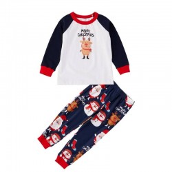 Size is 1T-2T Christmas Pyjamas Set Merry Christmas Reindeer Pants His And Hers