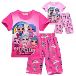 Toddler Baby Girl Short Sleeves 2 Pieces Lol Surprise...