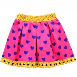 Size is 3T-4T(100cm) Purple Pleated Skirt Summer Outfits Lol Surprise Doll Short skirt For Little Girl