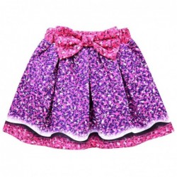 Size is 2T-3T(100cm) Lol Surprise Doll Print Top And Short Skirt Set For Girls Summer Casual Outfits With Bag 3 set