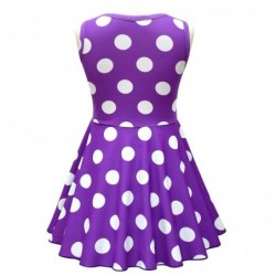 Size is 2T-3T(100cm) CocoMelon Print For Girls Summer Dresses One Piece Sleeveless Purple Casual Summer Outfits With Mask